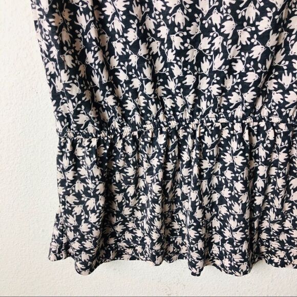 NWOT French Connection Birds Eye Print Lace Top - Picture 7 of 7